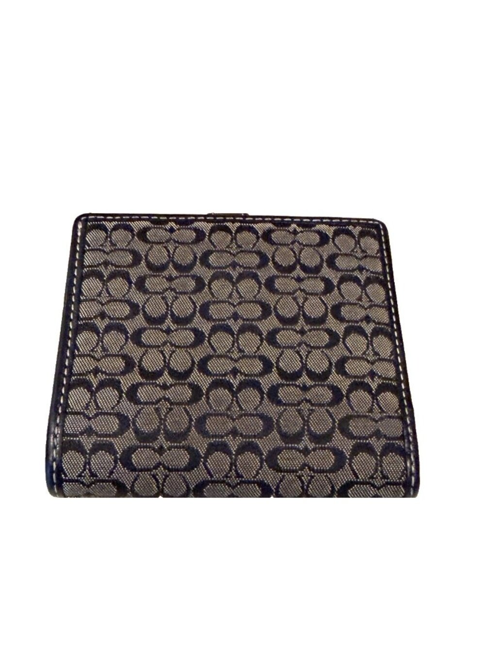 Coach Soho Mini Hobo Shoulder Bag Signature Jacquard Leather 6351 Brown Wallet - Picture 4 of 11